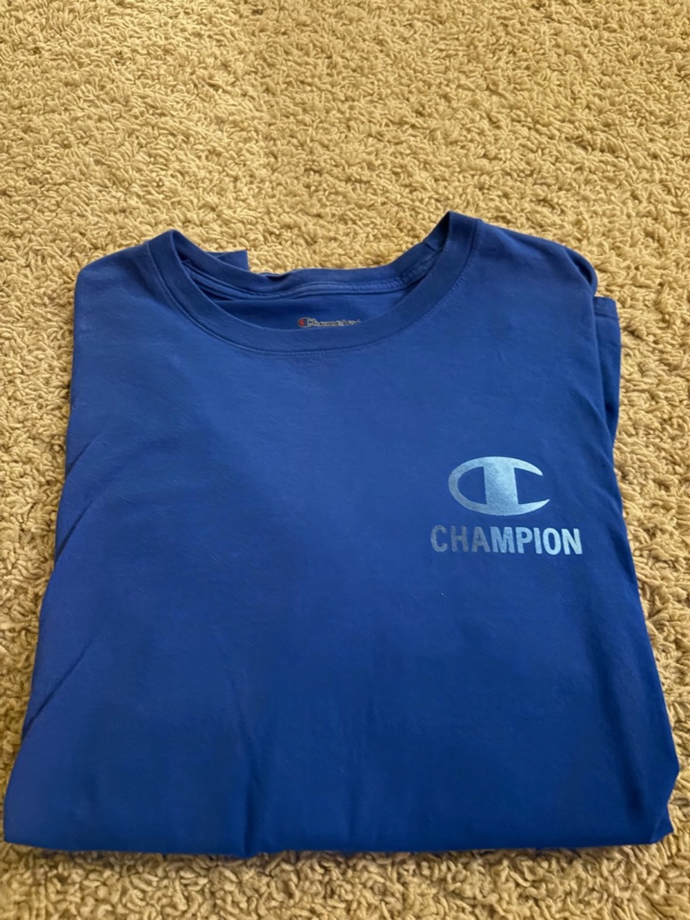 Champion Royal Blue Crewneck Tee